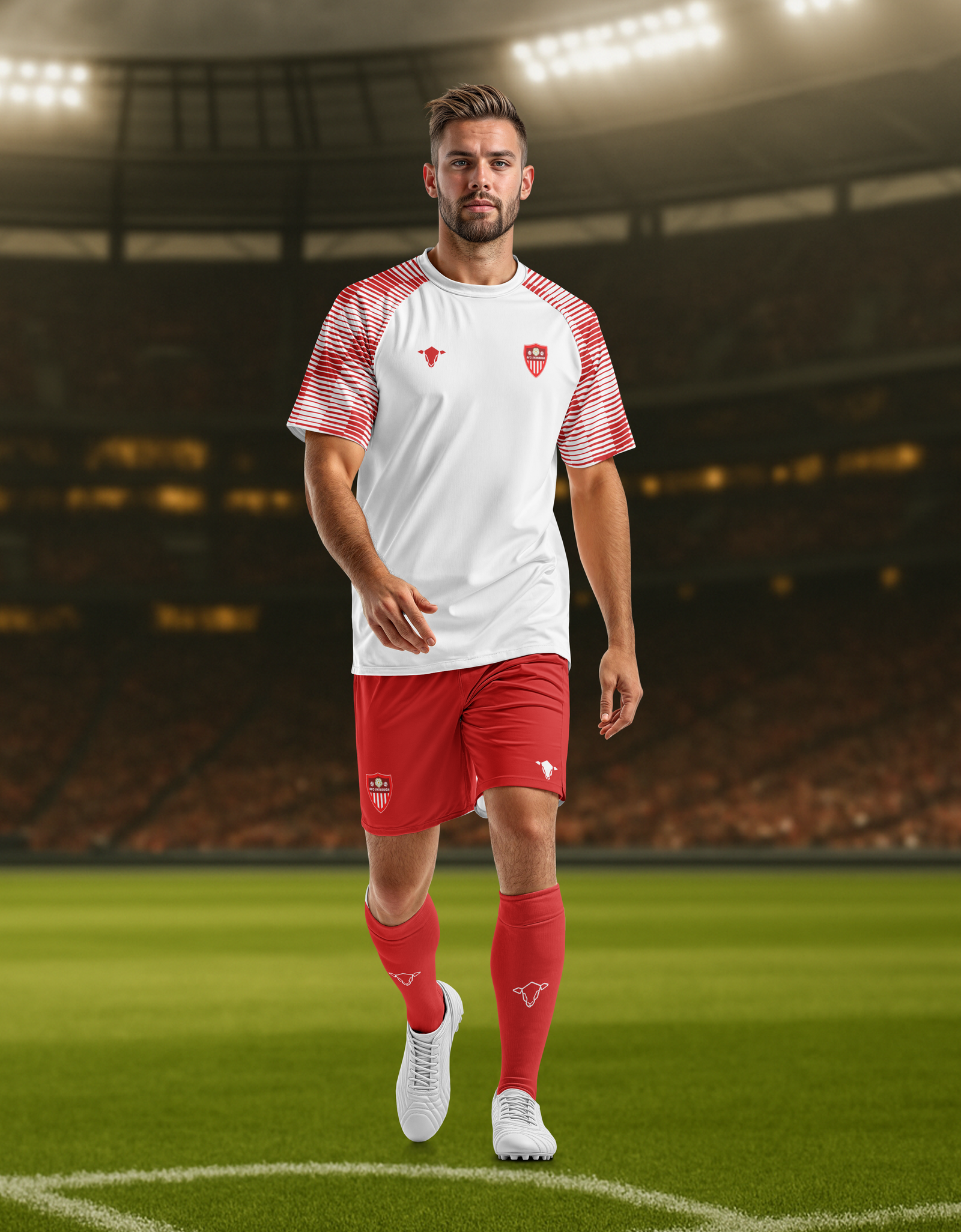 Childrens Red/White Reversible Match Kit