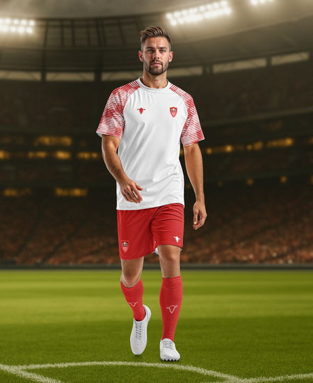 Adult Red/White Reversible Match Kit