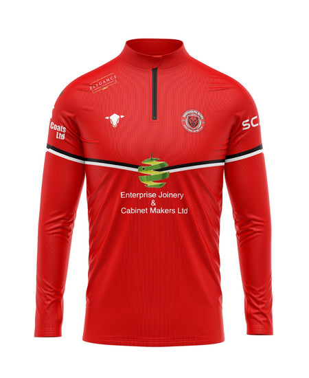 Childrens Slim Fit 1/4 Zip Jacket - Alternate