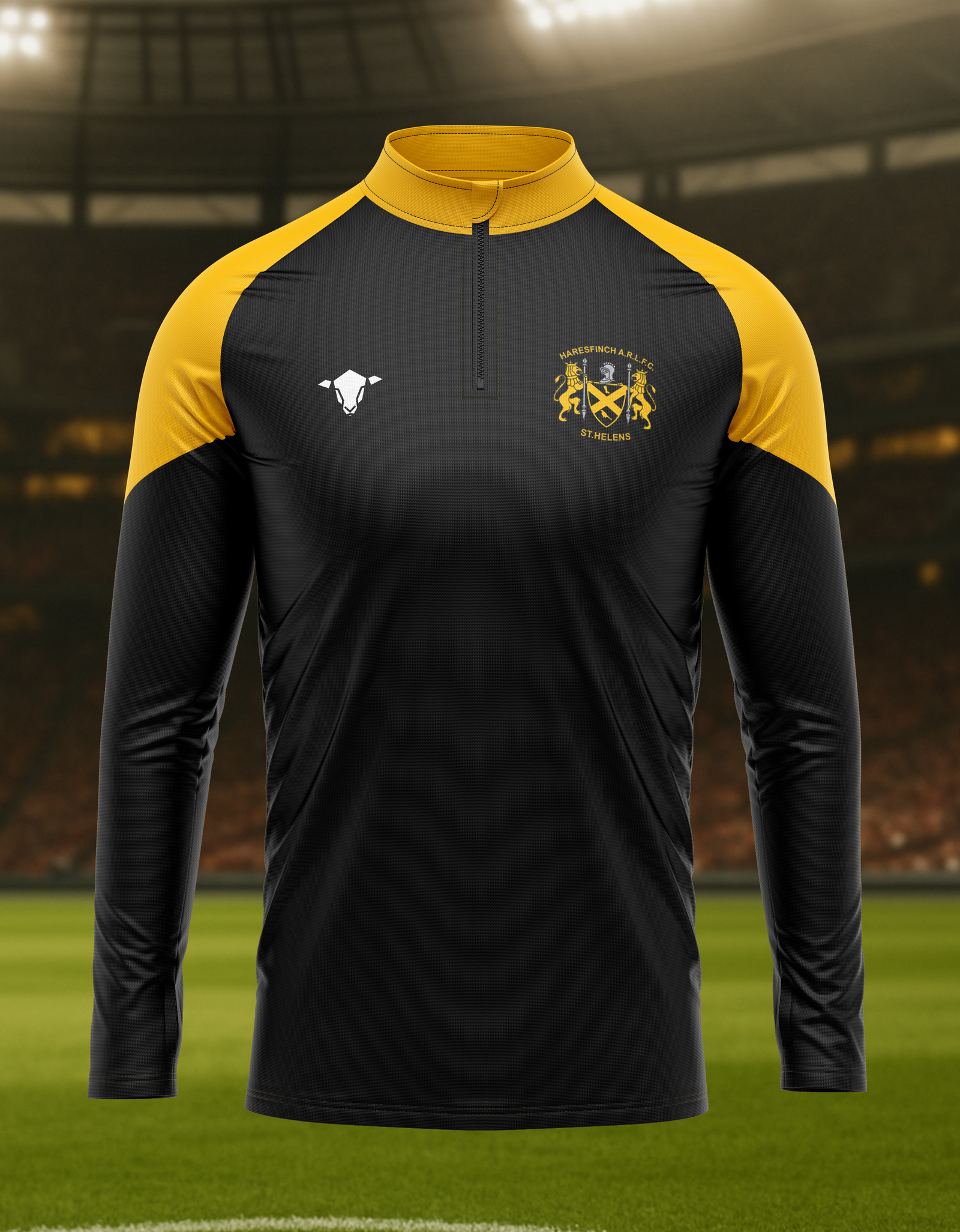 Adult Slim Fit Quarter Zip