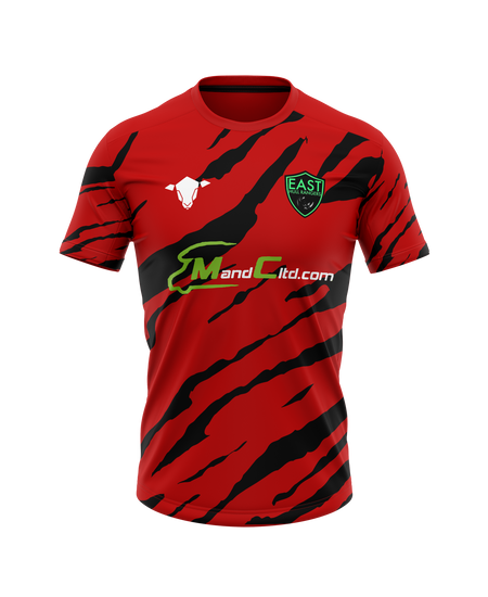 Adult East Hull Rangers Match Shirt - Red