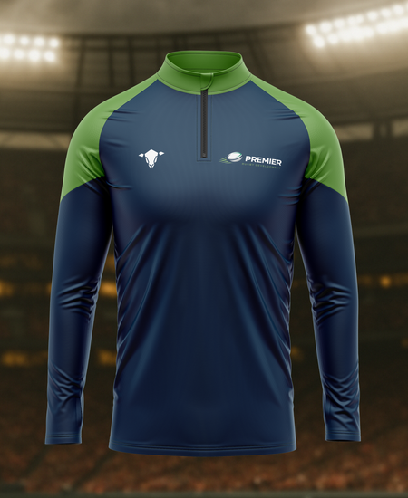 Adult Slim Fit Quarter Zip
