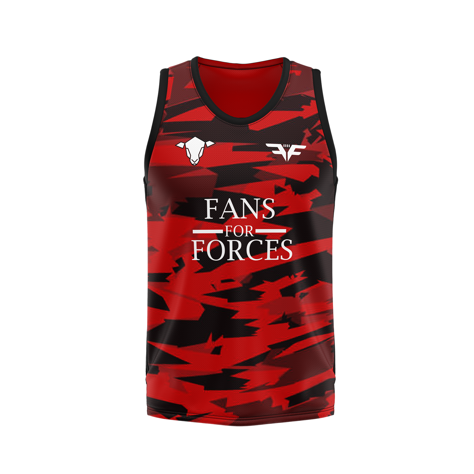 Childrens Fans for Forces Heart Charity Vest